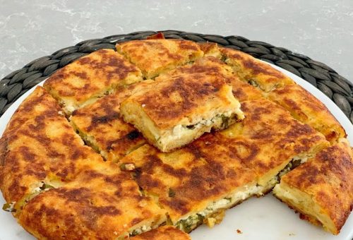 Tavada Bayat Ekmek Böreği