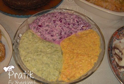 Üç Renkli Salata