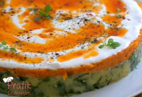 Yoğurtlu Patates Salatası
