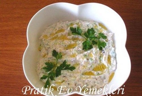 Yoğurtlu Tavuk Salatası