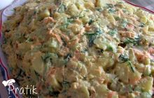 Yoğurtlu ve Havuçlu Patates Salatası