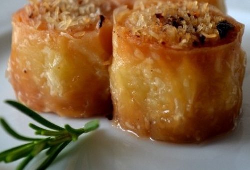 Yufkalı Kadayıf Sarma