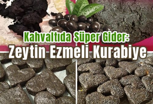 Zeytin Ezmeli Kolay Kurabiye Tarifi
