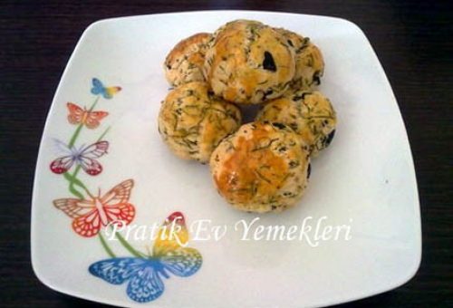 Zeytinli Dereotlu Poğaça