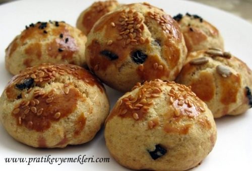 Zeytinli Tuzlu Kurabiye